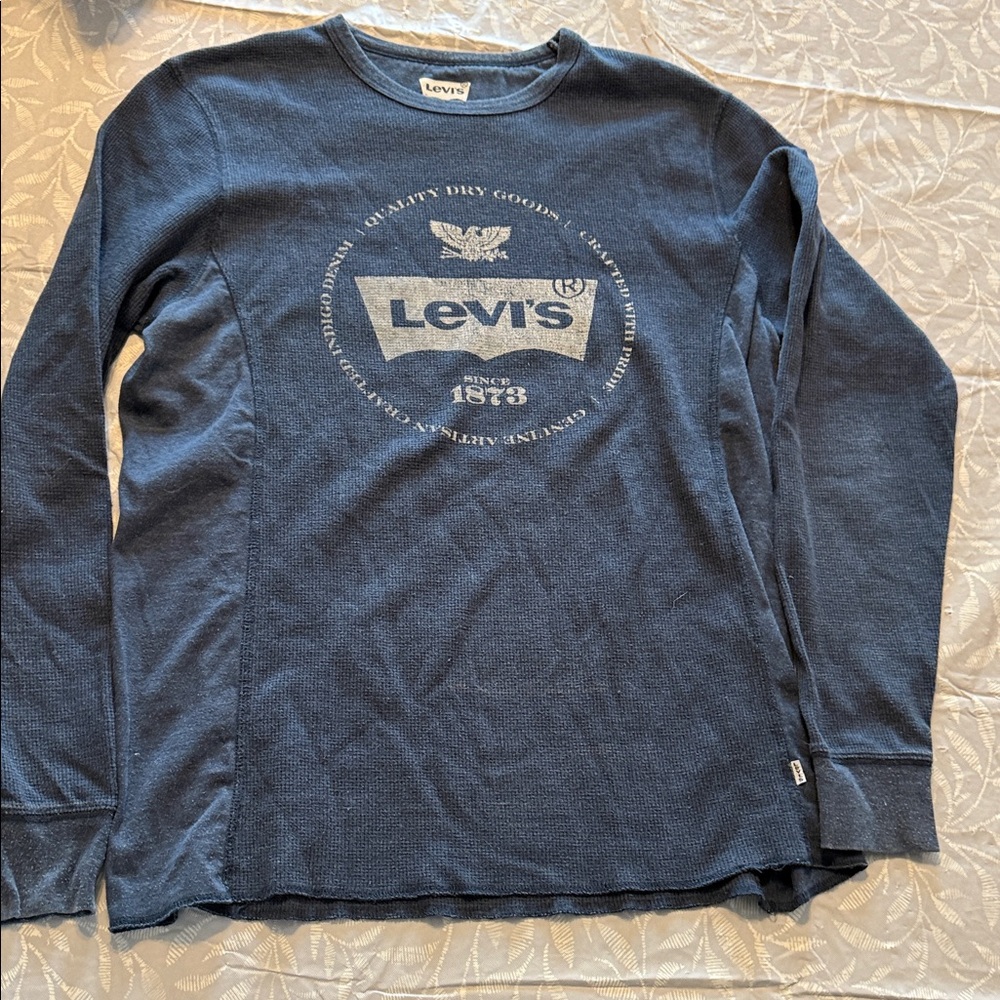 Levi's Dark Blue Graphic Sweatshirt